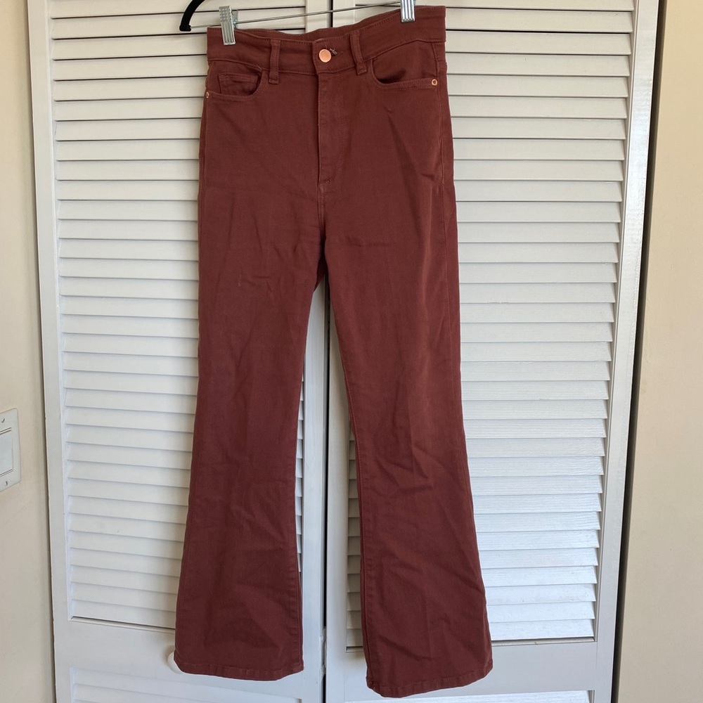Marianna Hewitt cropped boot cut pants